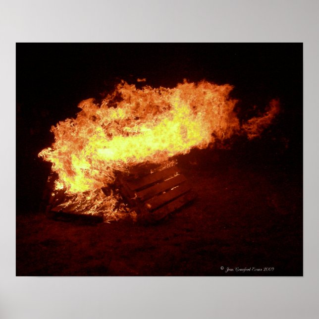 Bonfire Poster (Vorne)