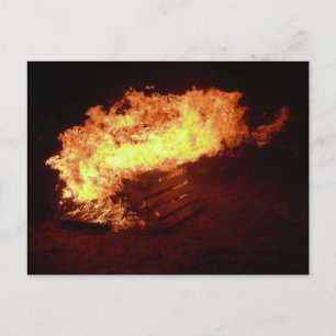 Bonfire Postkarte