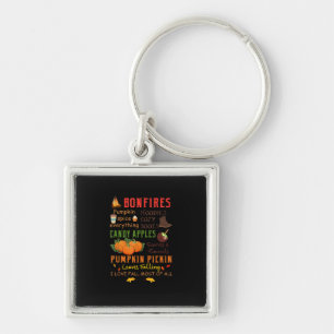 Bonfire Pumpkin Gewürz Alles Fall Geschenk Schlüsselanhänger