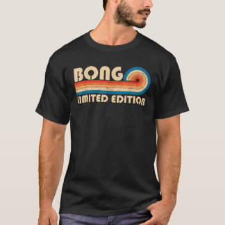 BONG Nachname Retro Vintager 80er 90er Geburtstags T-Shirt