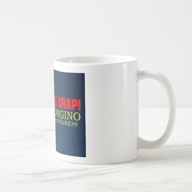 Bongino schnitt die Mist-Kaffee-Tasse Kaffeetasse (Rechts)