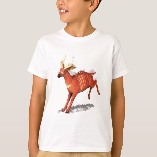 Bongo-Antilope T-Shirt (Vorderseite)