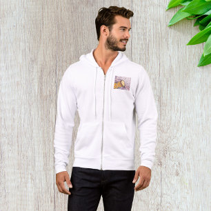 Bongo Drum Music Mens Full-Zip Hoodie