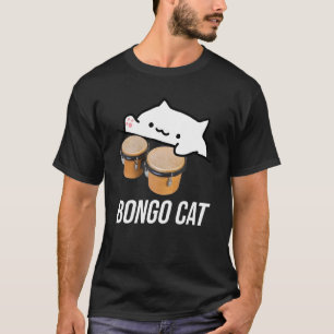 Bongo-Katze-Meme-T-Shirt mit einer süßen Bongo-Kat T-Shirt