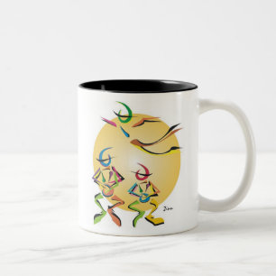 Bongo-Tasse Zweifarbige Tasse