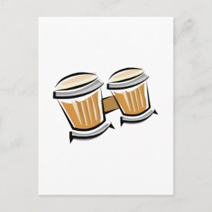 Bongos Postkarte