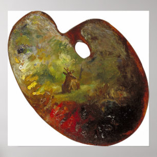 Bonheur - Artist-Palette Poster