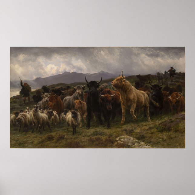 Bonheur - Highland Raid 1860 Poster (Vorne)