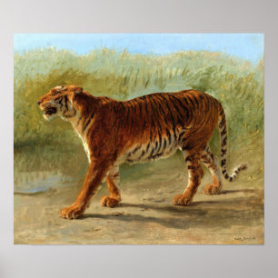 Bonheur - Königlicher Tiger des März Poster