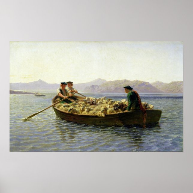 Bonheur - Weidewechsel Poster (Vorne)