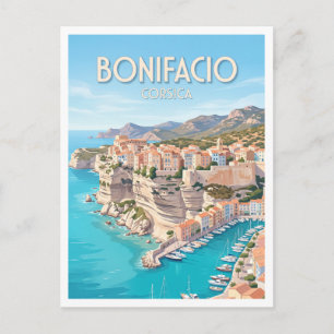 Bonifacio Frankreich Postkarte