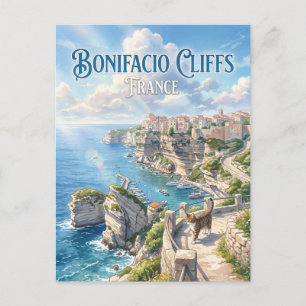 Bonifacio Frankreich Postkarte