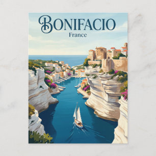 Bonifacio Frankreich Postkarte