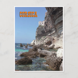 Bonifacio, Korsika, Frankreich Postkarte