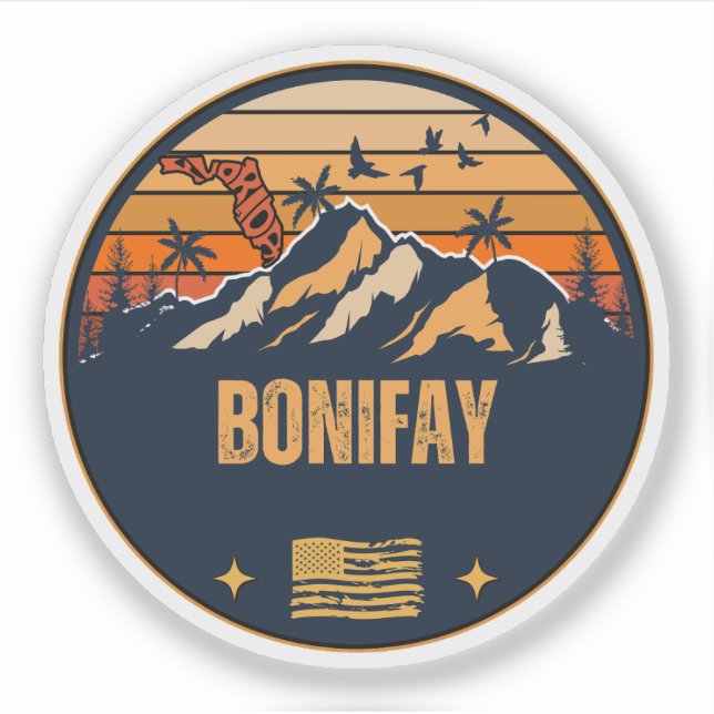 Bonifay, Florida Aufkleber (Vorderseite)