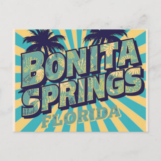 Bonita springs dreaming postkarte