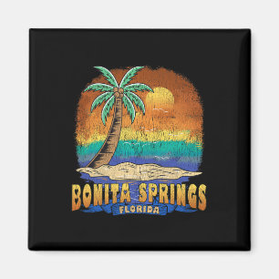 Bonita Springs Florida Vintage Souvenir mit Gebrau Magnet