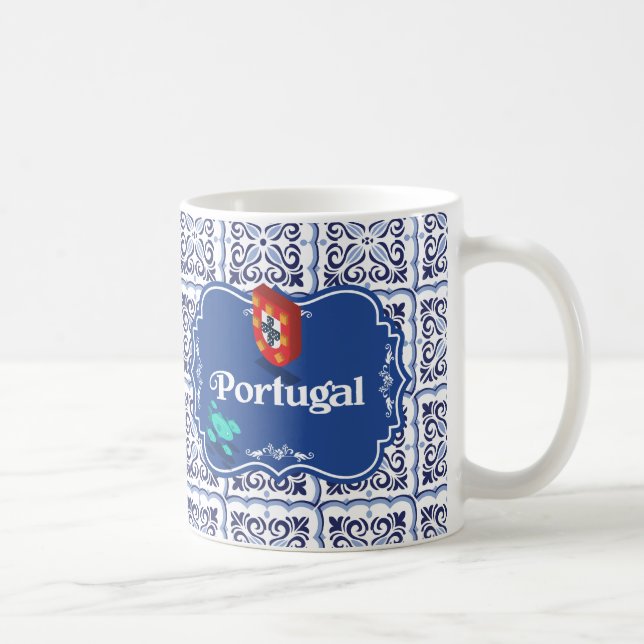 Bonito design tradicional português kaffeetasse (Rechts)
