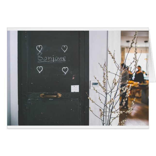 Bonjour (Vorderseite (Horizontal))