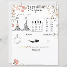 Bonjour Bebe French Baby Predictions wünscht Spiel