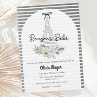 Bonjour Bebe French Paris Elegant Baby Shower