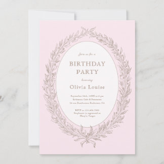 Bonjour Bebe French Patisserie Geburtstagsparty Pi Einladung