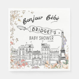 Bonjour Bebe Gender Neutral Baby Dusche Serviette