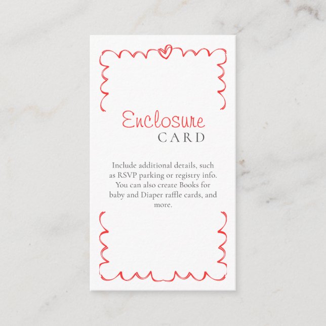 Bonjour Bébé Milch und Cookies Moderne Babydusche Begleitkarte (Vorderseite)