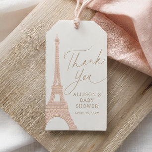 Bonjour Bebe Paris French Baby Dusche Geschenkanhänger