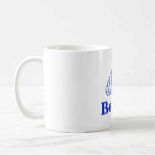 Bonjour Croissant Französischer Café-Stil Kaffeebe Kaffeetasse