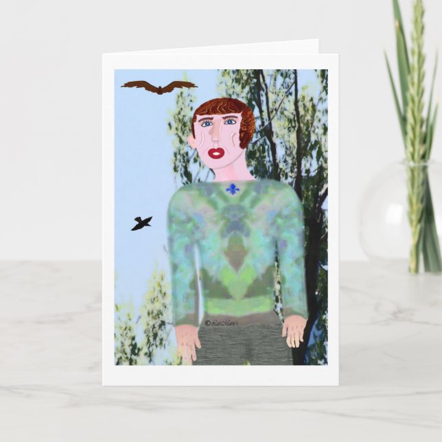 Bonjour LeeMarie's kreatives Design Karte (Vorderseite)