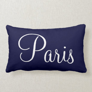 Bonjour Paris Lumbar-Kissen Lendenkissen
