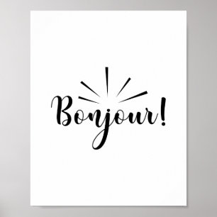 Bonjour Poster