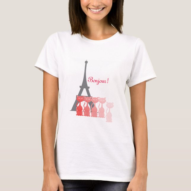 Bonjour! T-Shirt (Vorderseite)