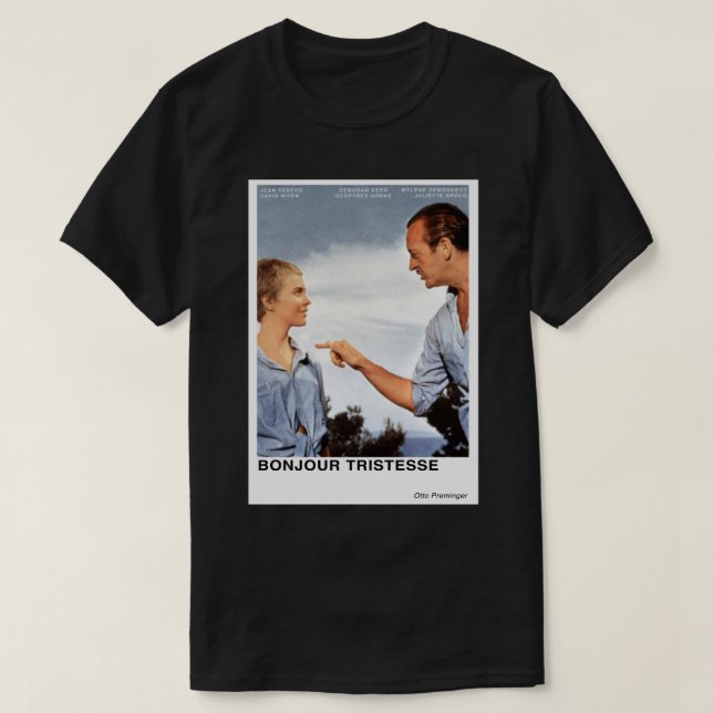 Bonjour Tristesse T-Shirt (Design vorne)