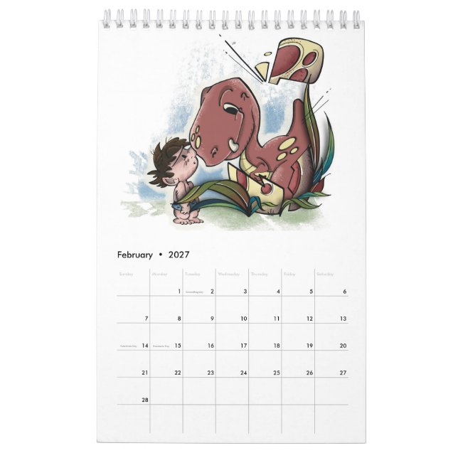 BONK!  KALENDER (Feb 2027)