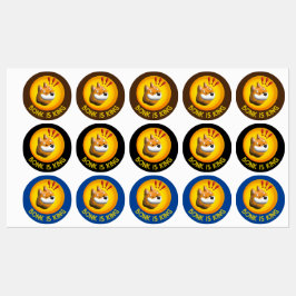 BONK-Kryptogeschenk,Membertrader-Aufkleber Etiketten