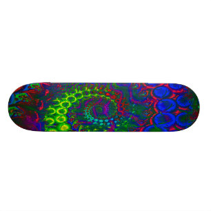 Bonkers 3D-Fraktal Skateboard