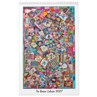 Bonkers Quilt Erinnerungskalender 2027 Kalender