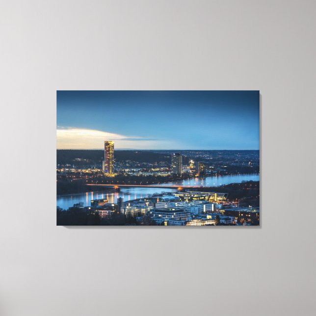 Bonn Deutschland Canvas Print Leinwanddruck (Vorderseite)