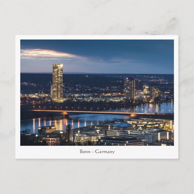 Bonn Deutschland Postkarte (Vorderseite)