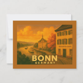 Bonn Deutschland Stadt Kunst Postkarte