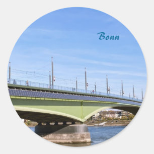 Bonn Runder Aufkleber