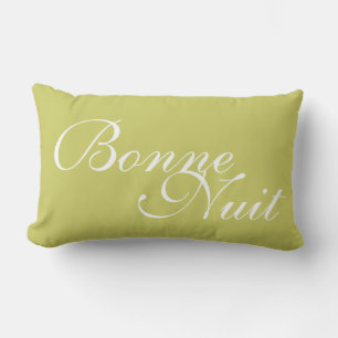 Bonne Nuit Bed Pillow Lendenkissen