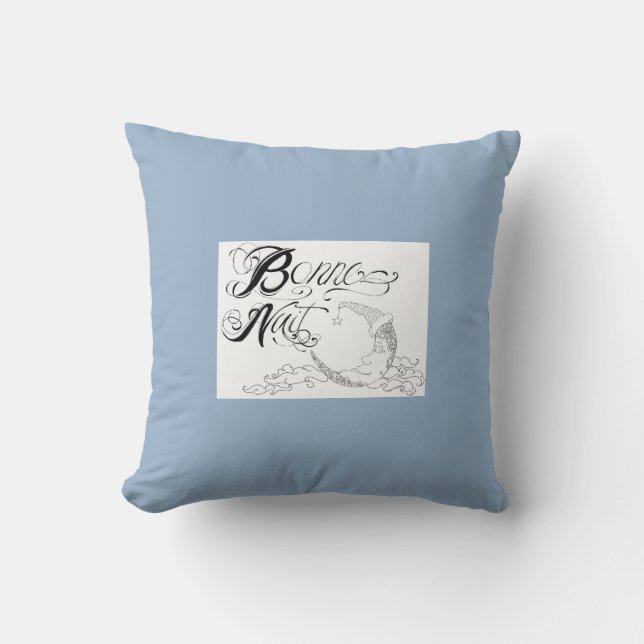 Bonne Nuit Kinderzimmer-Kissen Kissen (Vorderseite)