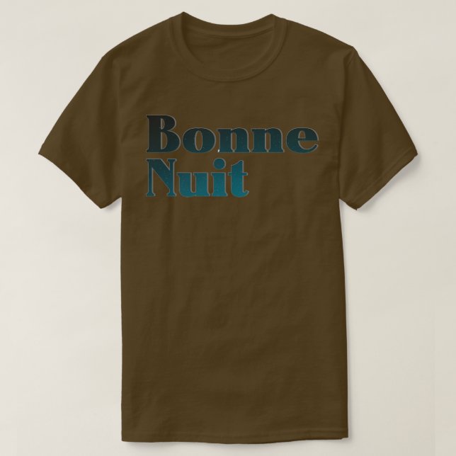 Bonne Nuit T-Shirt (Design vorne)