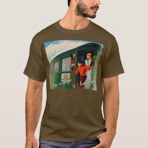Bonne Voyage vintage travel poster T-Shirt