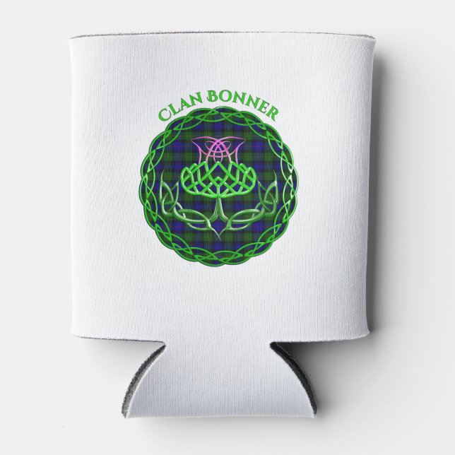 Bonner Scottish Tartan Celtic Thistle Dosenkühler (Vorderseite)