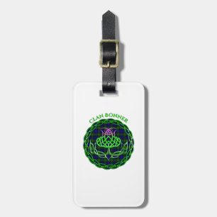 Bonner Scottish Tartan Celtic Thistle Gepäckanhänger