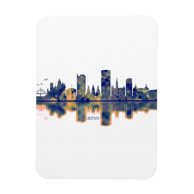 Bonner Skyline Magnet (Vertikal)